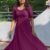 Net Gown-Purple Colour