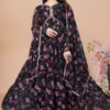 Soft-Georgette-With-Print-Mirror-Work-Anarkali-Aliya-Cut