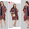 Kurti Kaftans Polyester Crepe With Digitally Printed Size - Free size ( M To 3xl)