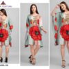 Kurti Kaftans Polyester Crepe With Digitally Printed Size - Free size ( M To 3xl)