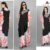 Afreen Kaftan Polyester Crepe Fabric With Digital Printing and Stone Work-Size - Free Size (fits up to 3Xl)