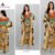 Afreen Kaftan Polyester Crepe Fabric With Digital Printing and Stone Work-Size - Free Size (fits up to 3Xl)