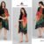 Beach Wear Kaftan Weightless Georgette With Digitally Printed Size - Free Size (Fits M to 3Xl)