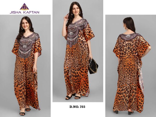 Kaftans (Kaftan - E - Nazakat) Smooth Satin Fabrics With Stone Work Size - Free Size (fits up to 5Xl)