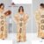 Afreen Kaftan Polyester Crepe Fabric With Digital Printing and Stone Work-Size - Free Size (fits up to 3Xl)