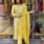 Kurta Pant With Orgenza Dupatta SIZE:S,M,L,XL,XXL