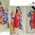 Rayon Kaftans Fabric - Poly Rayon With Digitally Printed Size - Free Size (fits up to 3Xl)