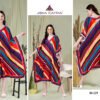 Rayon Kaftans Fabric - Poly Rayon With Digitally Printed Size - Free Size (fits up to 3Xl)