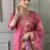 VISCOSE CHANDERI WITH SEQUENCE CODING EMBROIDERY WORK