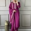 Kurta Pent With PURE COTTON JACQUARD Dupatta Set SIZE:S,M,L,XL,XXL