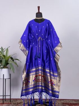 traditional touch to your adoring this paithni kaftan