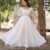 Gown- Anarkali Faux Gown with Embroidery Zari Work Sizes– S, M, L, XL ,2XL Color- White