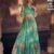 Gown Printed Embroidery Georgette Long Sleeve V Neck Gown Net Dupatta Sizes – S(36), M(38), L(40), Xl(42), Xxl(44)