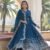 Gown With Dupatta Set SIZE:-M(38''),L(40''),XL(42''),XXL(44'')