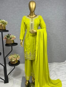 KURTI WITH PLAZZO AND BEAUTIFUL DUPATTA SIZE : - FREE SIZE (XL with XXL margin)