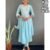Kurti Pair With Dupatta Set Designer Party Wear S,M,L,XL,XXL Colour- Blue