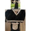Lahenga And Shrug Set Of Georgette Fabrics Size - S(36), M(38), L(40), Xl(42) Colour-Black