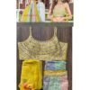 Lahenga And Shrug Set Of Georgette Fabrics Size - S(36), M(38), L(40), Xl(42) Colour-Multi Colour