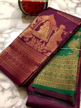 Saree Polaku Silk Saree-Colour-Wine