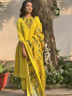 KURTA- PURE COTTON with embroidery Size - S to 3XL