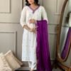 Kurta Set Embroidered Rayon Slub SIZE : ,S , M , L , XL , XXL