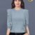 Western Wear Full Sleeve Top Size: S(36), M(38), L(40) & XL(42) Colour-Blue