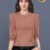 Western Wear Full Sleeve Top Size: S(36), M(38), L(40) & XL(42) Colour-Brown