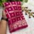 Saree- Dola silk saree with a Benaras contrast silk blouse colour-Pink