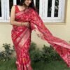 SAREE- DOLA SILK SAREE COLOUR-RED
