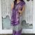 Saree-Dola Silk Saree And Jaquard Border Saree -Colour- Gray And Purple