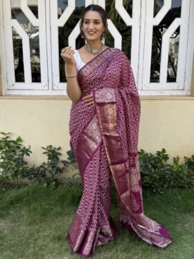 Saree-Dola Silk Saree Fully MonoPoly Soft Smooth Fabrics Saree- Colour-Maroon