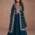 Gown Silk With Sequence Embroidery Work With Dupatta SIZE:- (Free Size Stitched Xl-42With Margin) Colour-Peacock Blue