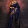 SAREE- Organic Banarasi Sarees-COLOUR-BLUE