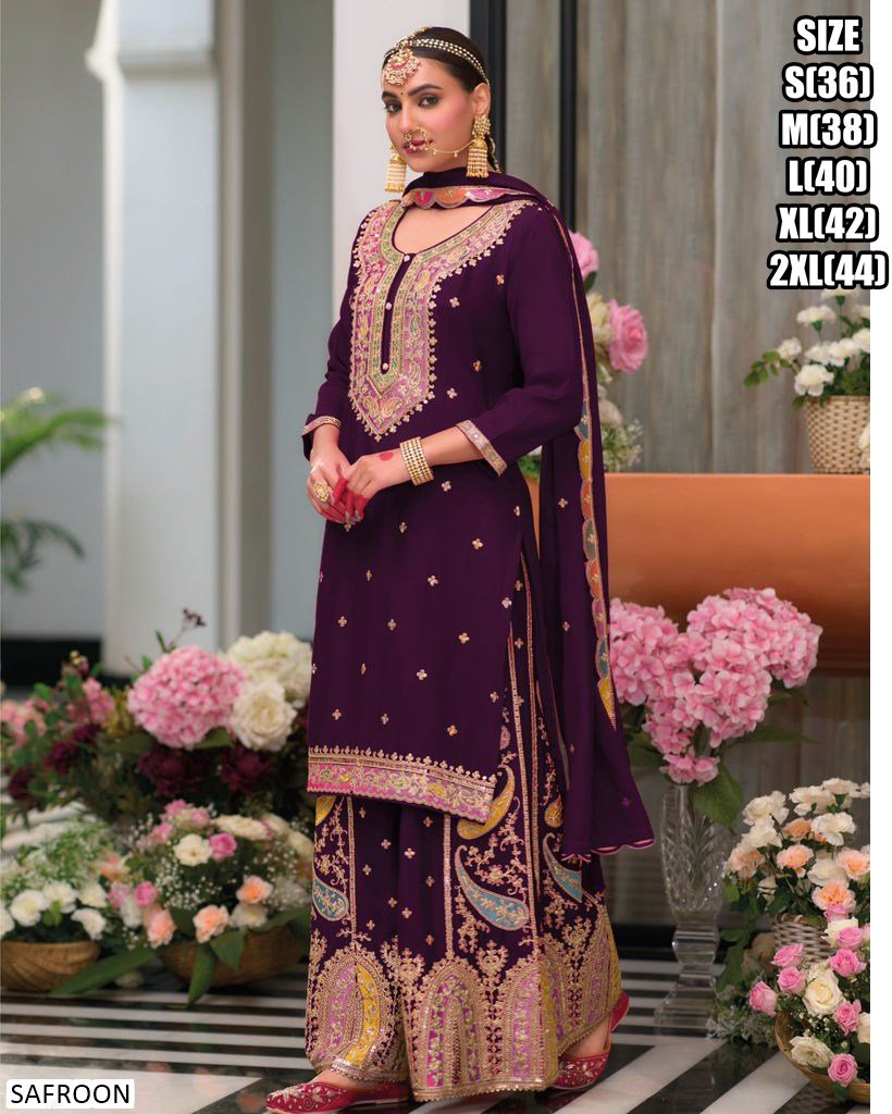 WhatsApp Image 2024-12-13 at 2.05.25 PM Kurti and Plazzo With Hevey Chinon With Embroidery Work Dupatta and Hevey Chinon With Embroidery ( Front & Back Work ) Plazzo