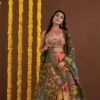 Lehenga Choli- Kalamkari Print Choli With Cotton Fabrics Dupatta