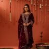 Kurti Pant With Dupatta- Heavy Viscose Velvet with Heavy Embroidery Work Fabrics Kurti With Heavy Viacose Velvet Duaptta