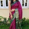 Saree- Original Viewing Jari Designe Dola Silk Saree With 5Inch Jaquard Border Saree