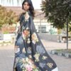 Saree- Original Japan Satin Fabrics Saree With Digital Printing