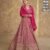 Gown-Gown Real Georgette Fabrics Full Heavy Look Embroidered Dresses With Embroidered Dupatta