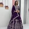 Lehenga Choli- Heavy Fox Georgette Fabrics Choli and Heavy Embroidery Sequence Work Lehenga