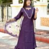 Kurti Plazzo With Dupatta- Premium fine Dumka Hand Work embroidery Work Kurti With Dupatta