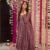 Anarkali- Chinnon Silk adds shine and texture Anarkali With Dupatta