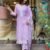 Kurti and Pant With Dupatta- Blooming Georgette with Embroidery Work Kurti With Heavy Georgette Embroidered Dupatta