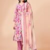 Kurti And Pant With Dupatta- Heavy Cotton Blend And Printed Kurti With Digital Printed Dupatta