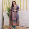 Kurti- Kurti Chikankari Embroidery Work With Beautiful Lace Work Dupatta