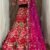 Lehenga Choli- Tapeta velvet lehnga with chainstitch embroidery & sequins work Lehenga With Net Duppata with chainstitch embroidery & sequins work
