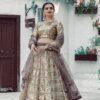 Lehenga Choli- Faux georgette lehnga with heavy sequins , zari & dori work Lehenga With Net Duppata with sequins , zari & Dori work