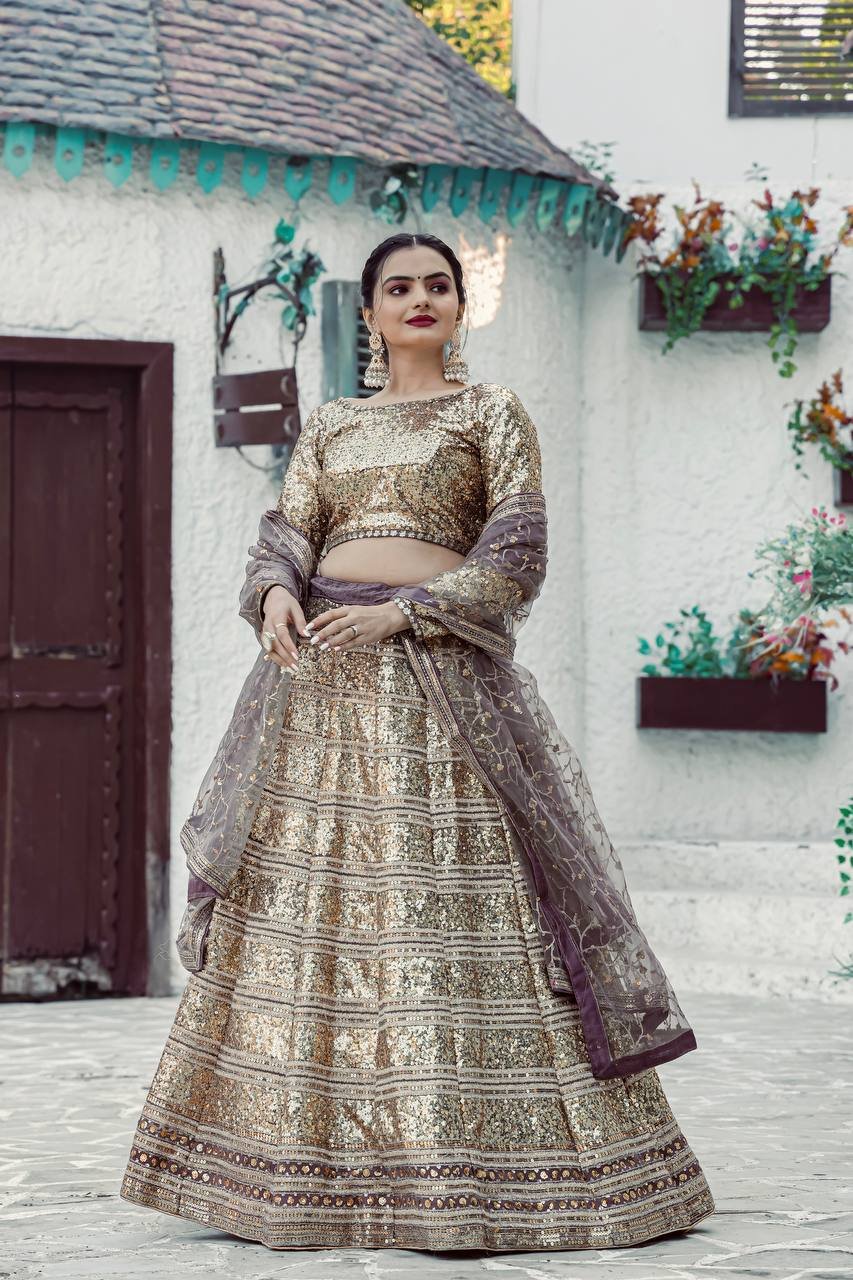 WhatsApp Image 2025-01-02 at 12.13.13 PM Lehenga Choli- Faux georgette lehnga with heavy sequins , zari & dori work Lehenga With Net Duppata with sequins , zari & Dori work