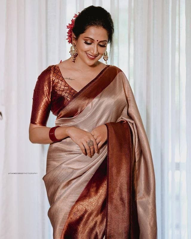 WhatsApp Image 2025-01-02 at 2.19.43 PM SAREE- SOFT LICHI SILK FABRICS AND BEAUTIFUL RICH PALLU & JACQUARD WORK ON ALL OVER THE SAREE.