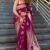 SAREE-SOFT LICHI SILK FABRICS AND BEAUTIFUL RICH PALLU & JACQUARD WORK ON ALL OVER THE SAREE.